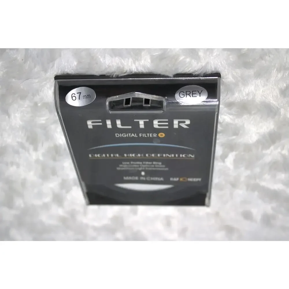 Copied - K&F Concept Circular Digital High Def Low Profile FilterRing 67mm Grey